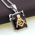 Hot Sale Silver Jewelry Stainless Steel Jewelry Charms Freemason Fashion Pendants Necklace